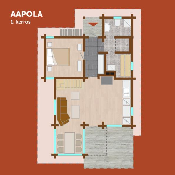 Moekki Aapola Vila Puumala Exterior foto